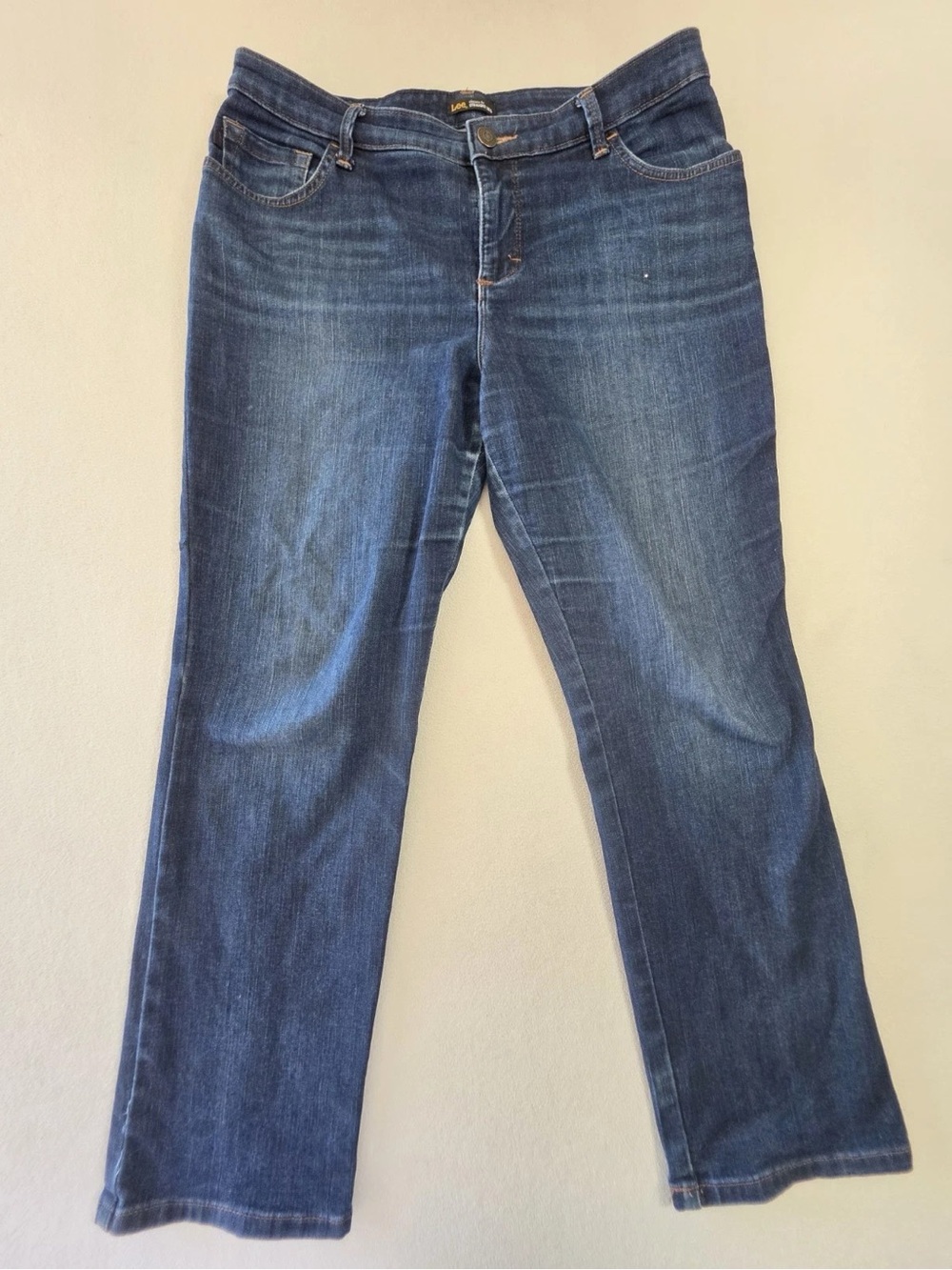 Lee Skinny Jeans in Dark Blue Wash